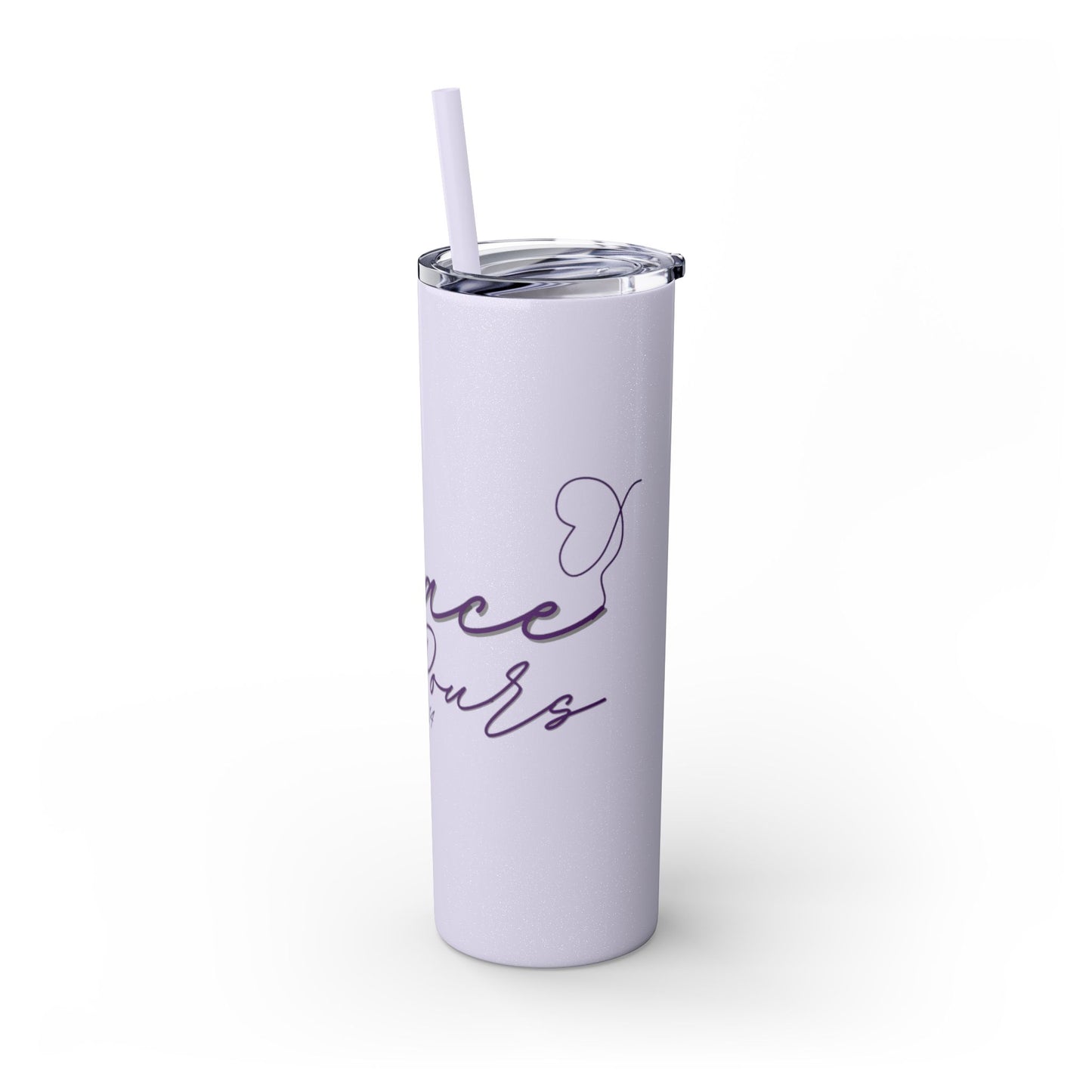 Skinny Tumbler with Straw, 20oz