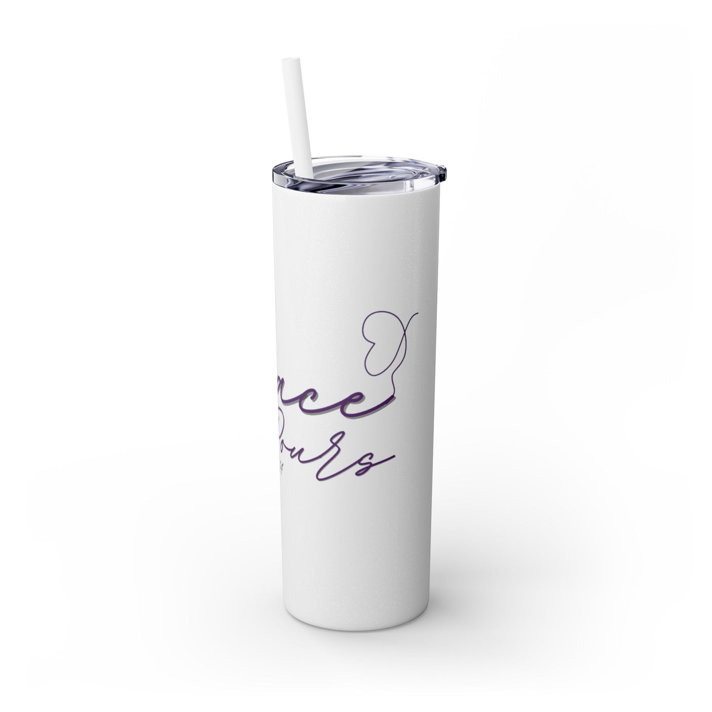 Skinny Tumbler with Straw, 20oz