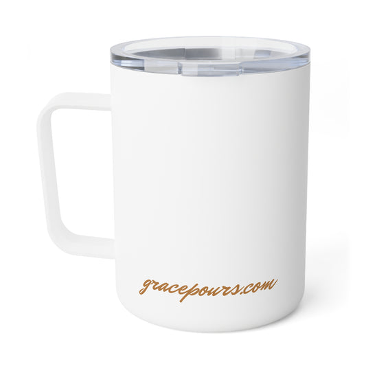 JESUS & COFFEE-Insulated Coffee Mug, 10oz