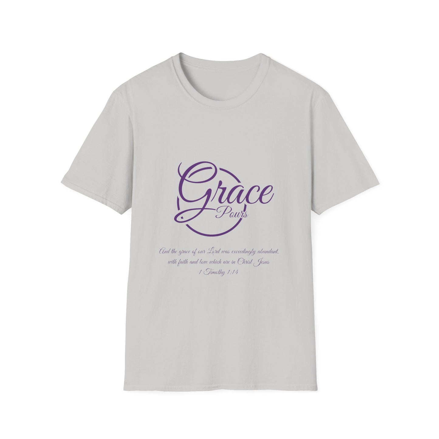 "Graces Pours"=Unisex Softstyle T-Shirt