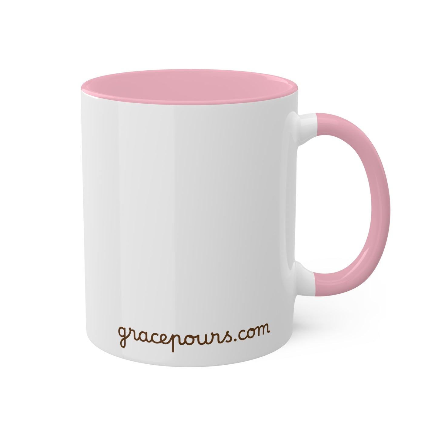 "Coffee O'Clock" Colorful Mugs, 11oz